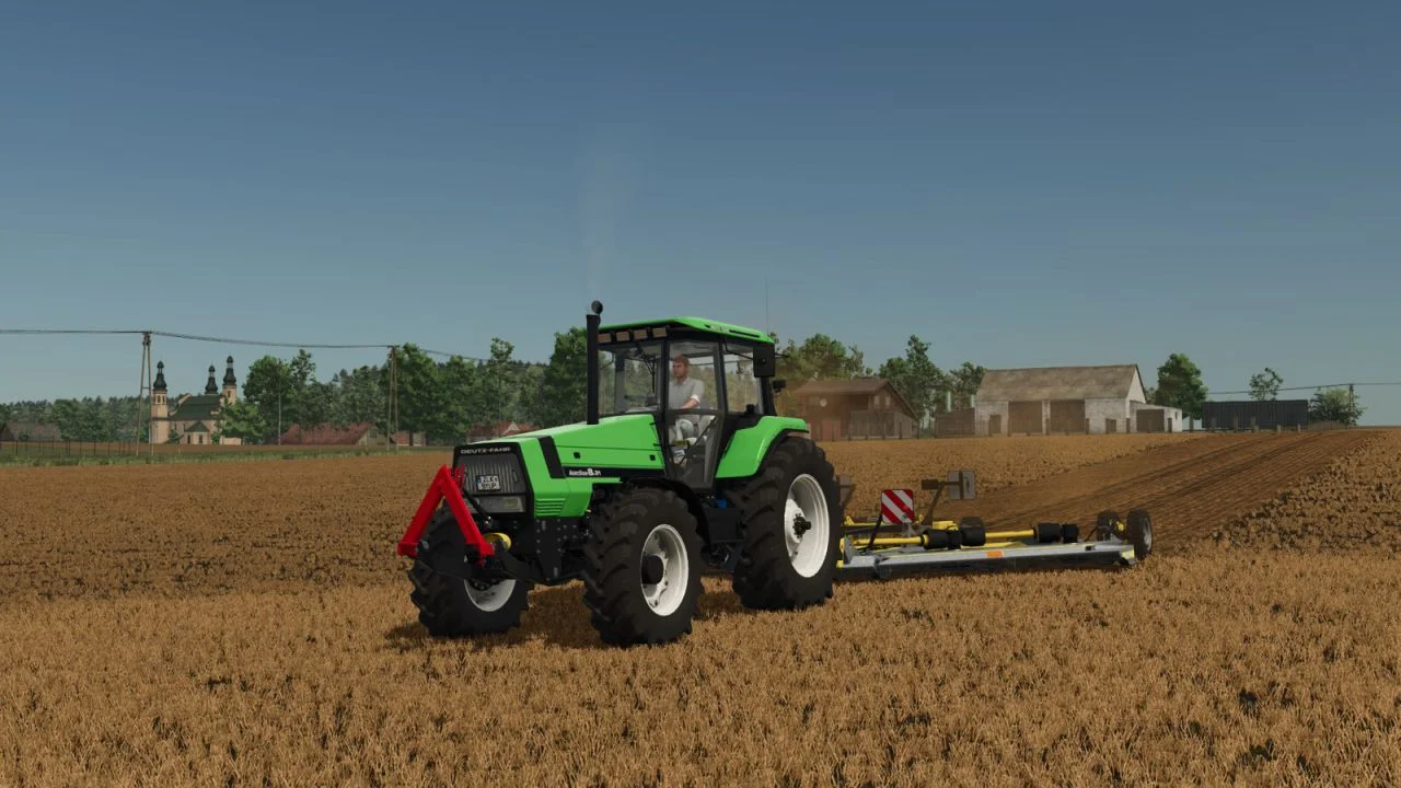 FS25 Deutz Fahr Agrostar 8.31 V1.1 Tractors Mod