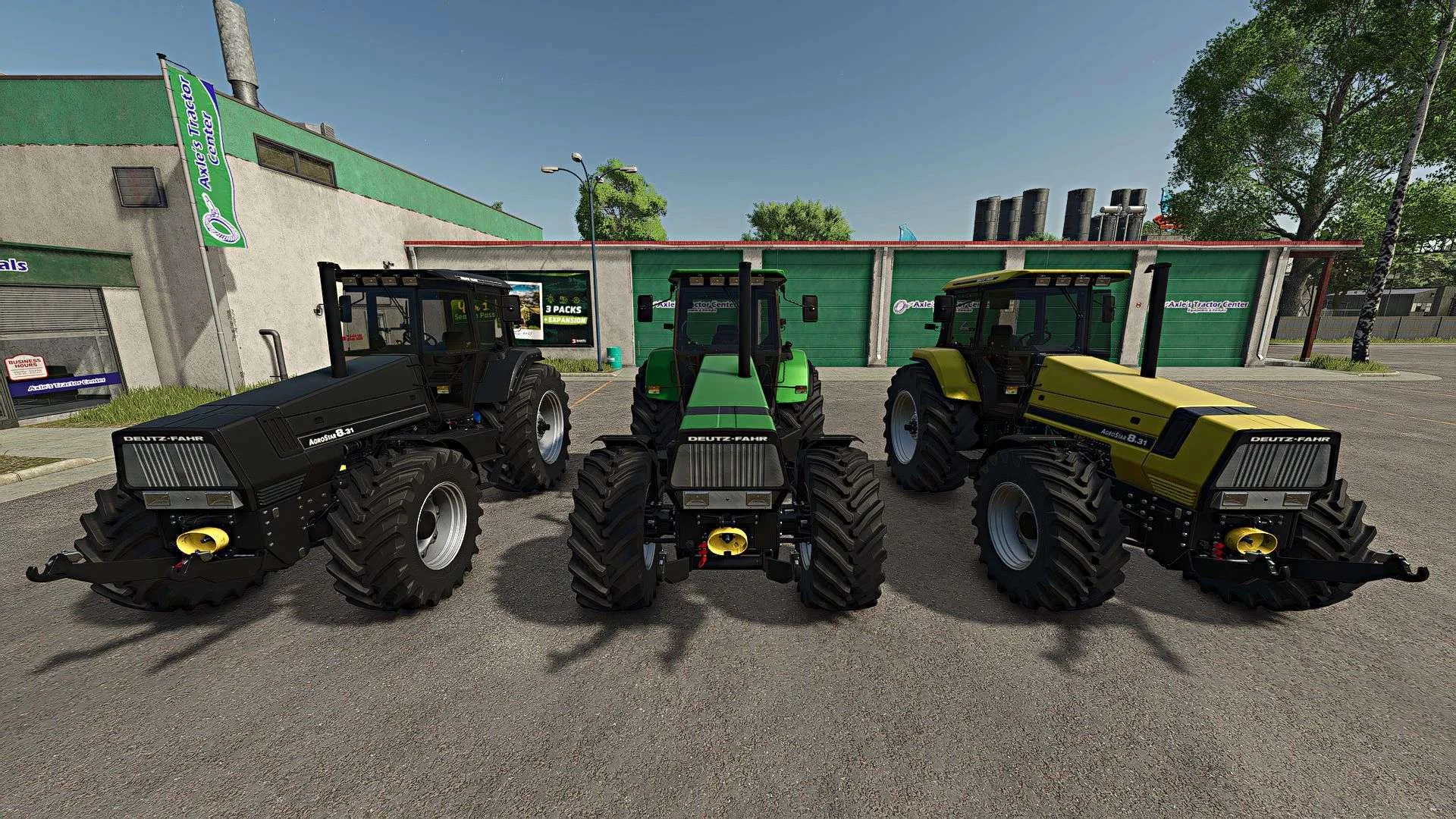 FS25 Deutz-Fahr AgroStar Custom v1.0 Tractors Mod FS25 Mod Free Download