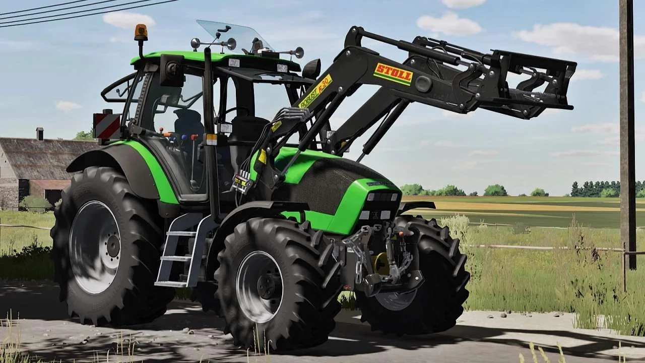 FS25 Deutz Fahr Agrotron Series v1.0 Tractors Mod FS25 Mod Free Download