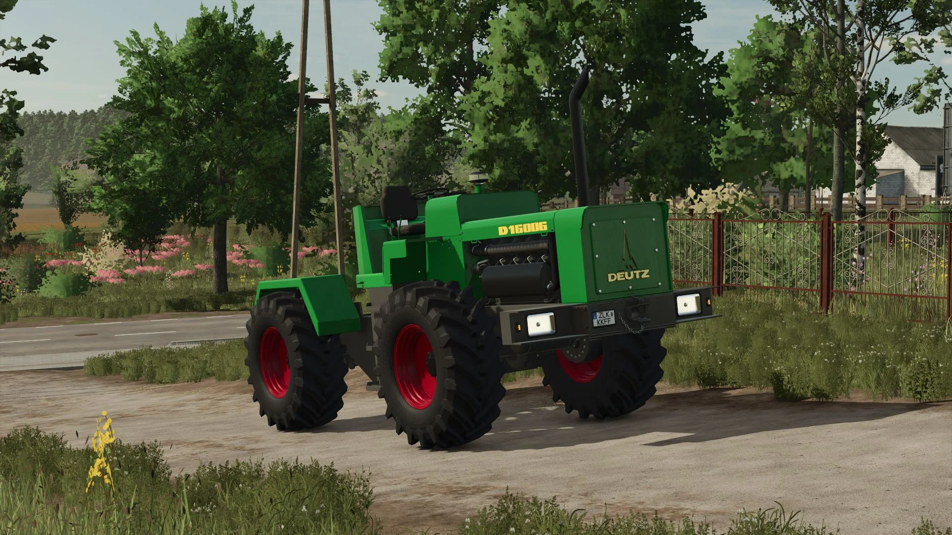 FS25 Deutz Fahr D16006 v1.0 Tractors Mod FS25 Mod Free Download