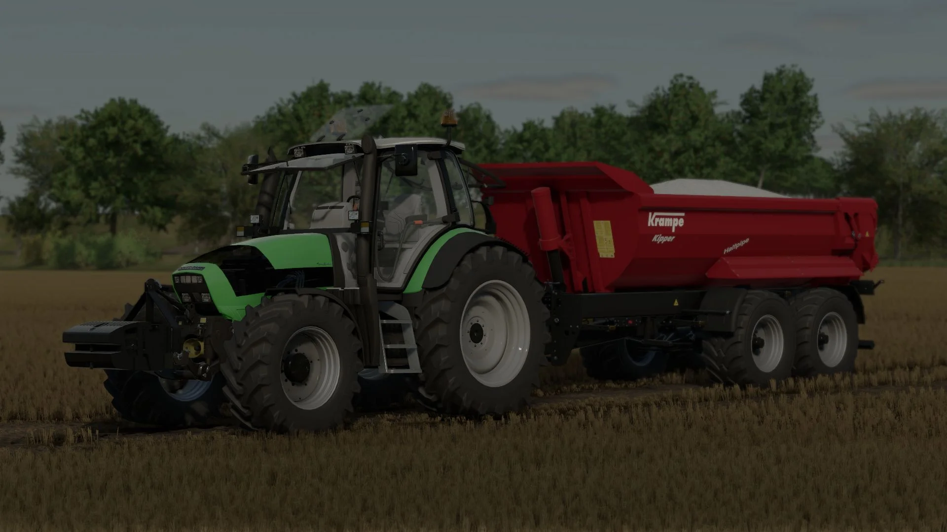 FS25 Deutz Fahr M Series V1.0.1.1 Tractors Mod FS25 Mod Free Download