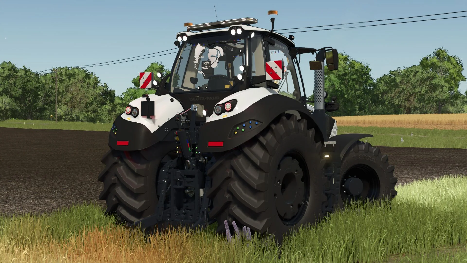 FS25 Deutz Fahr Serie 7 TTV 705hp v1.0 Tractors Mod FS25 Mod Free Download
