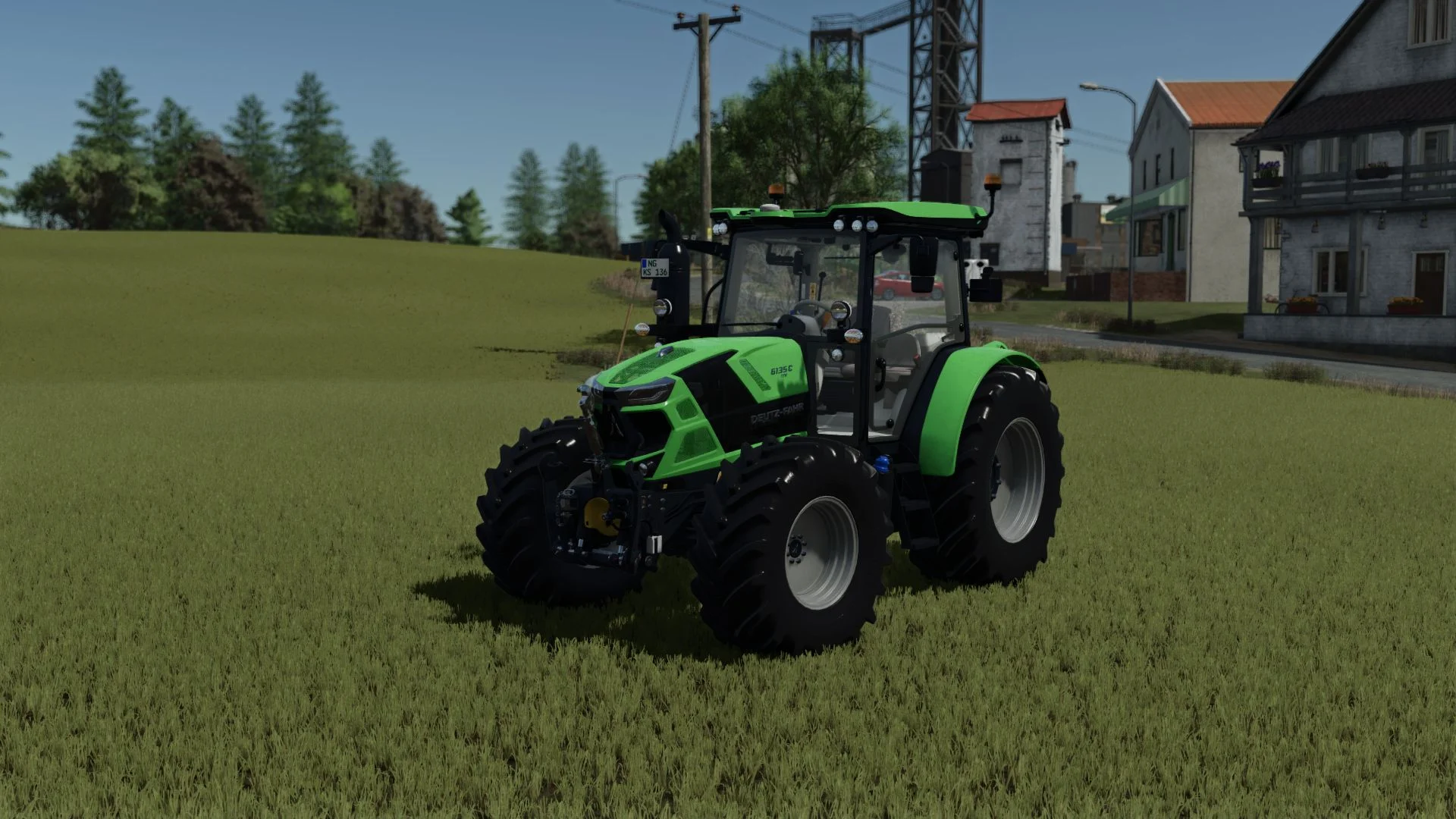 FS25 Deutz-Fahr Series 6C V1.0 Tractors Mod FS25 Mod Free Download
