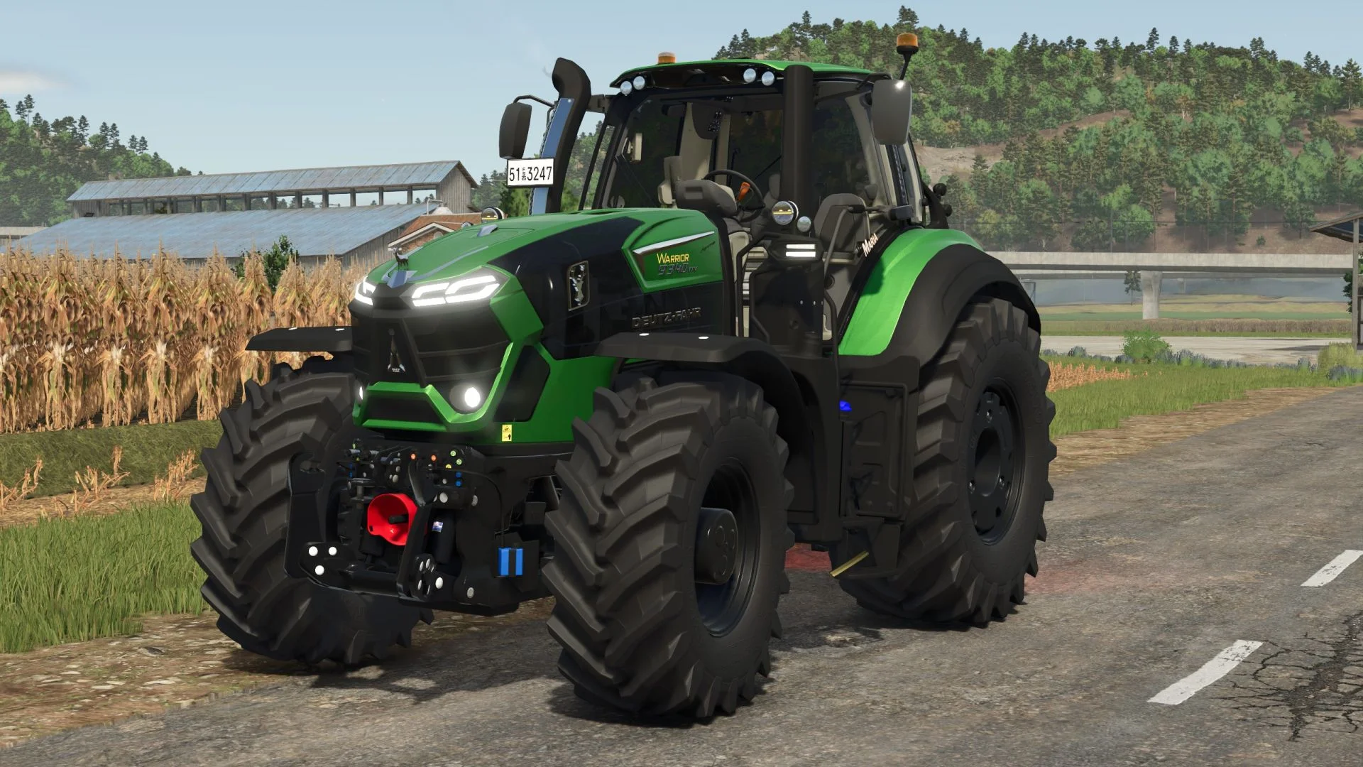 FS25 Deutz-Fahr Sieries 9 – Agrar-Tec Tractor V1.0.0.1 Tractors Mod FS25 Mod Free Download
