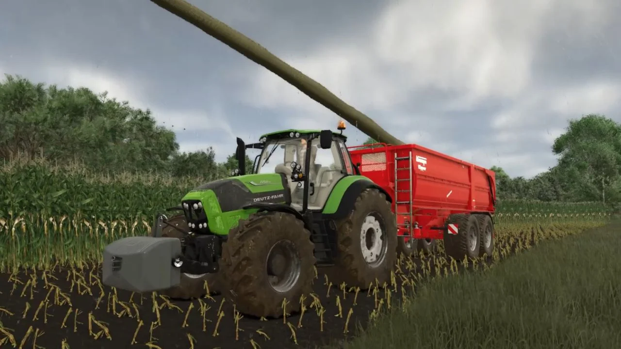 FS25 Deutz Fahr TTV 7 V1.4 Tractors Mod