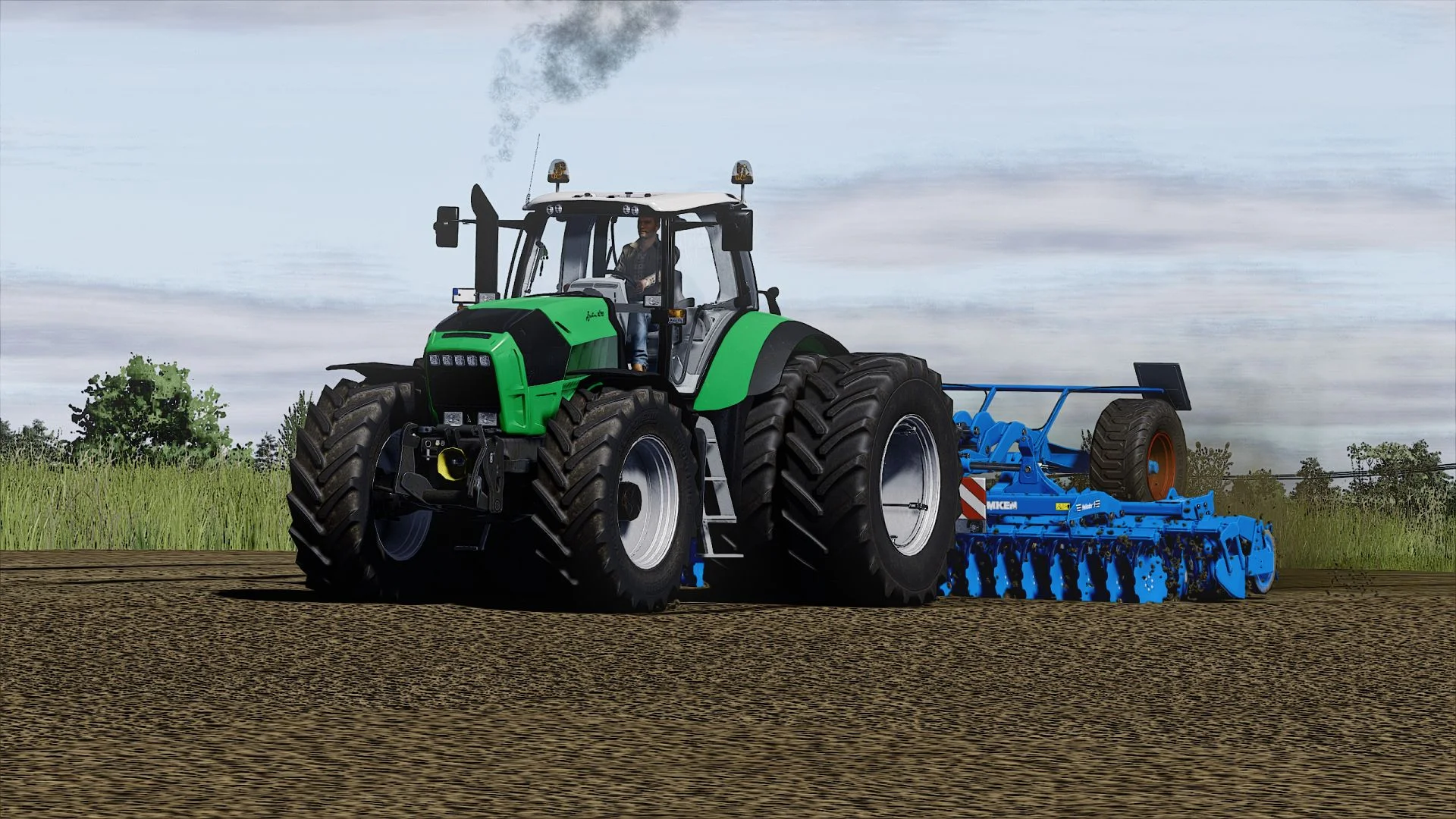 FS25 Deutz Fahr X710-720-730 V2.0.0.3 Tractors Mod