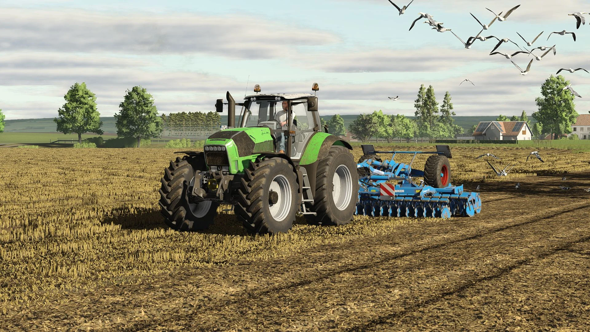 FS25 Deutz Fahr X710-720-730 V2.0.0.5 Tractors Mod
