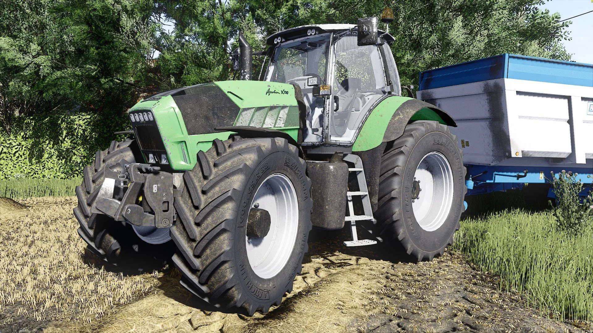 FS25 Deutz Fahr X710-720-730 V2.0 Tractors Mod
