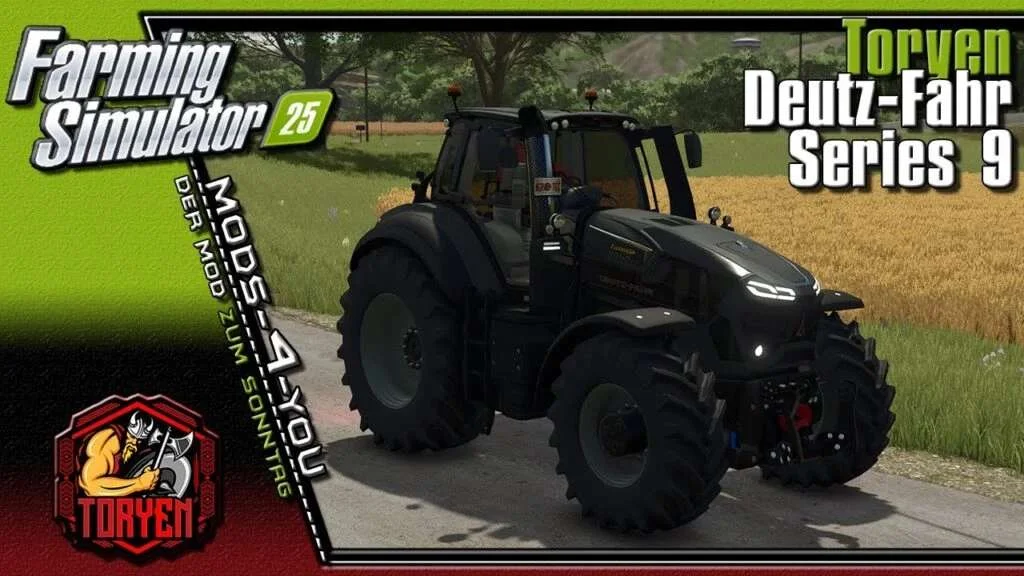 FS25 Deutz Serie 9 V1.0.0.1 Tractors Mod FS25 Mod Free Download