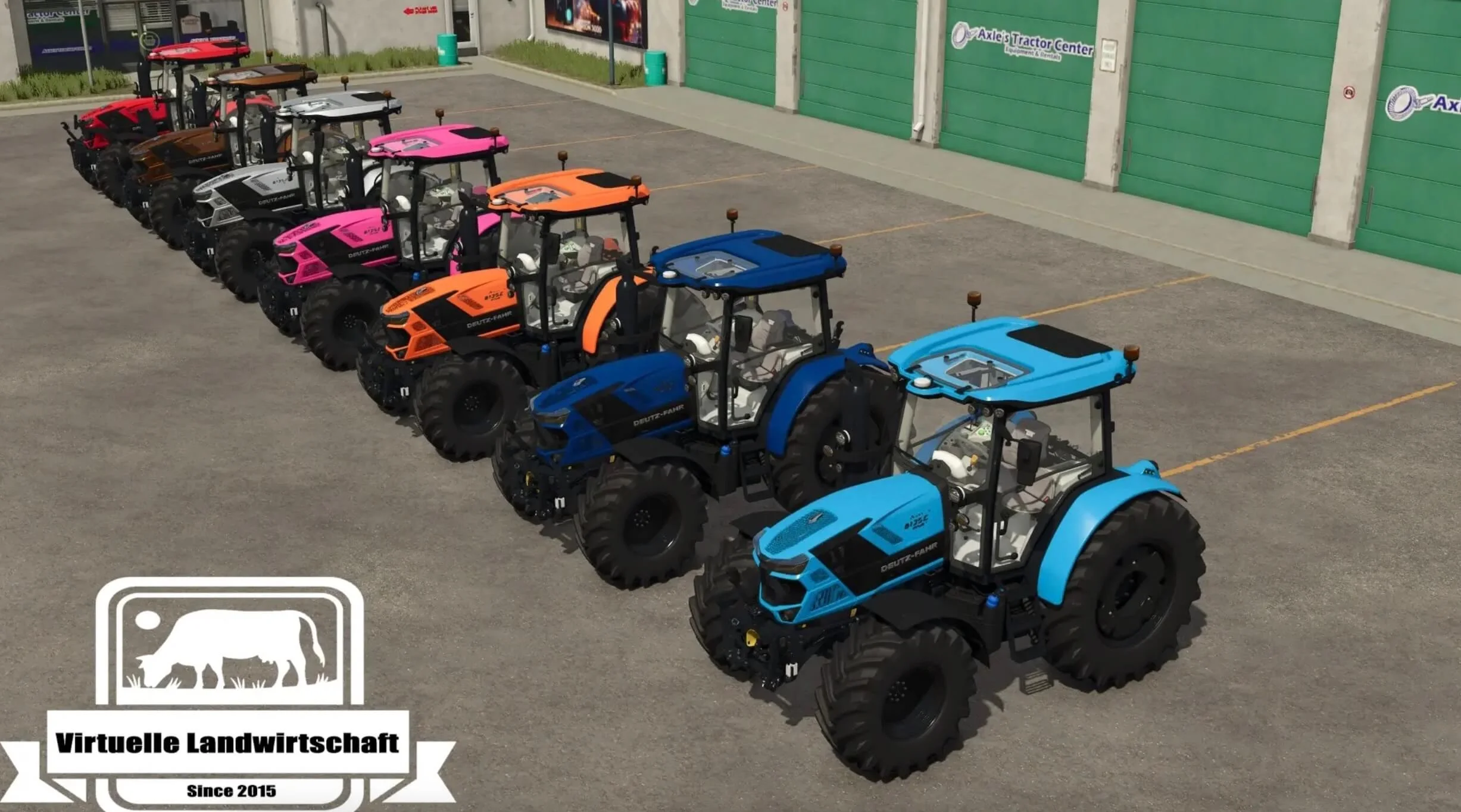 FS25 Deutz Series 6c  (Color selection) v1.0 Tractors Mod FS25 Mod Free Download