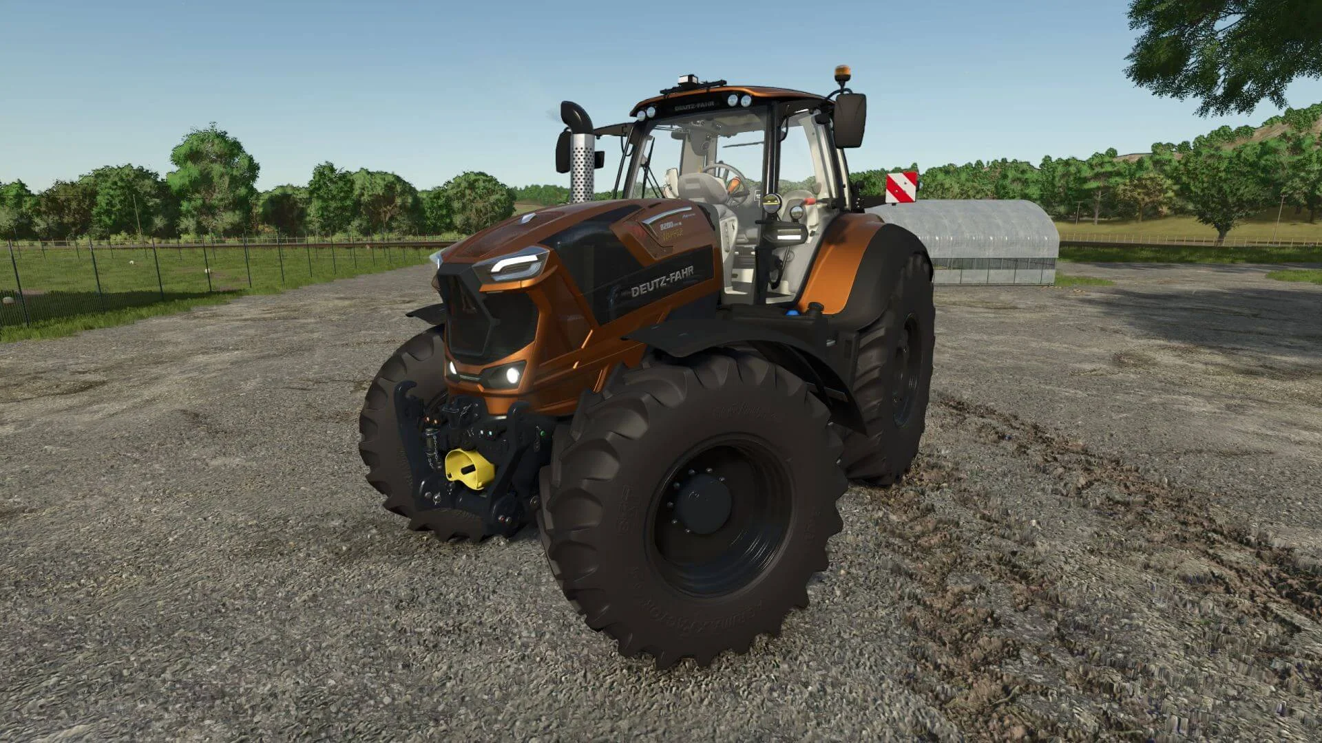 FS25 Deutz Series 8 (color selection) V1.2 Tractors Mod FS25 Mod Free Download