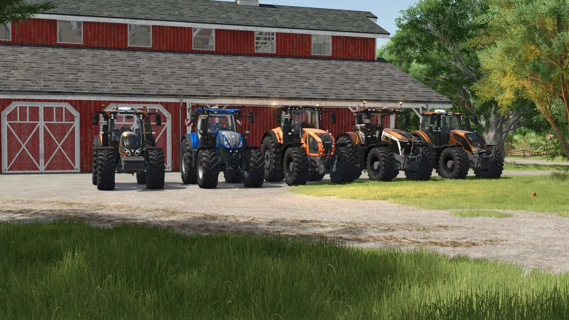 FS25 DrXmL Crew Tractor Pack v1.0 Tractors Mod FS25 Mod Free Download