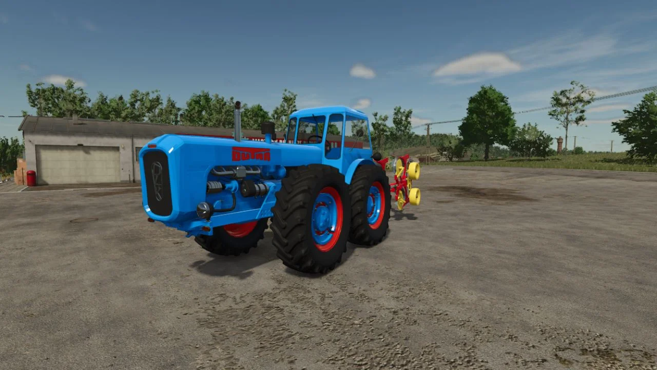 FS25 Dutra D4k B90 v1.0.0.1 Tractors Mod FS25 Mod Free Download