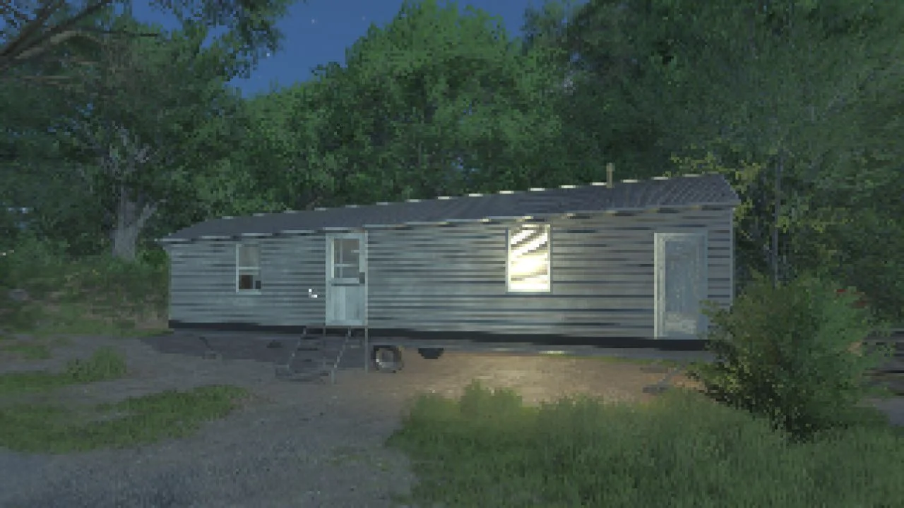 FS25 Elmcreek Mobile-home v1.0 Tractors Mod FS25 Mod Free Download