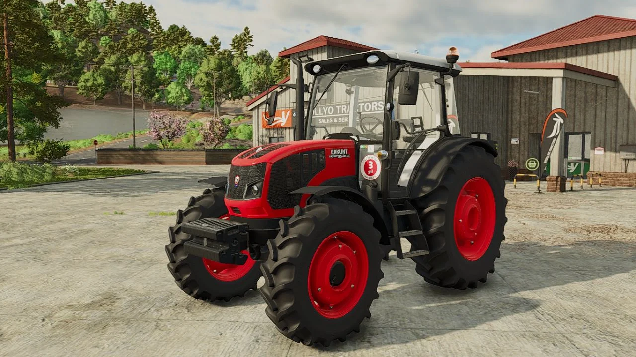 FS25 Erkunt Series v1.0 Tractors Mod FS25 Mod Free Download
