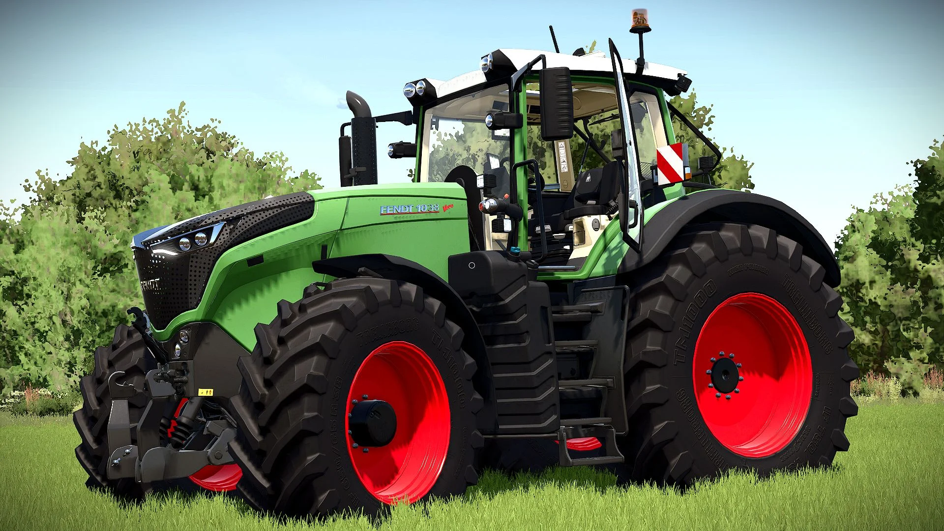 FS25 Fendt 1000 Vario Classic Green Edition V1.0 Tractors Mod FS25 Mod Free Download