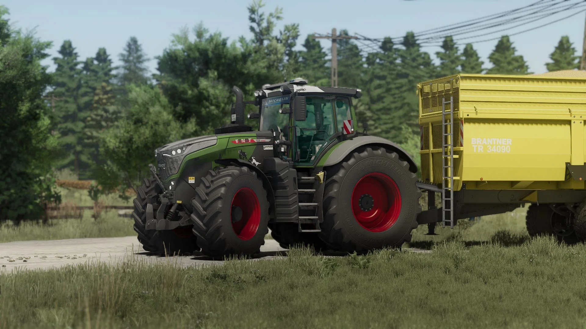 FS25 Fendt 1000 Vario Gen 2 V1.0 Tractors Mod
