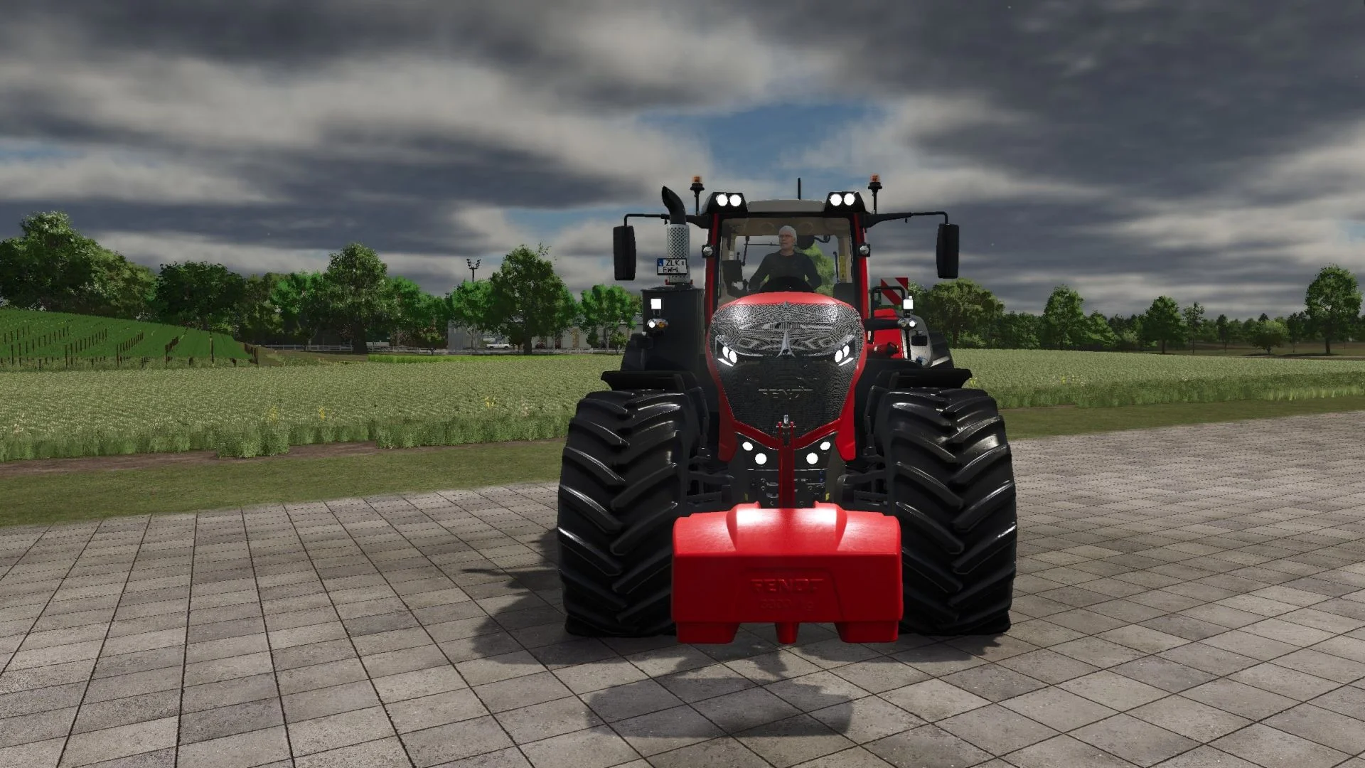 FS25 Fendt 1000 Vario Turbo v1.0 Tractors Mod FS25 Mod Free Download