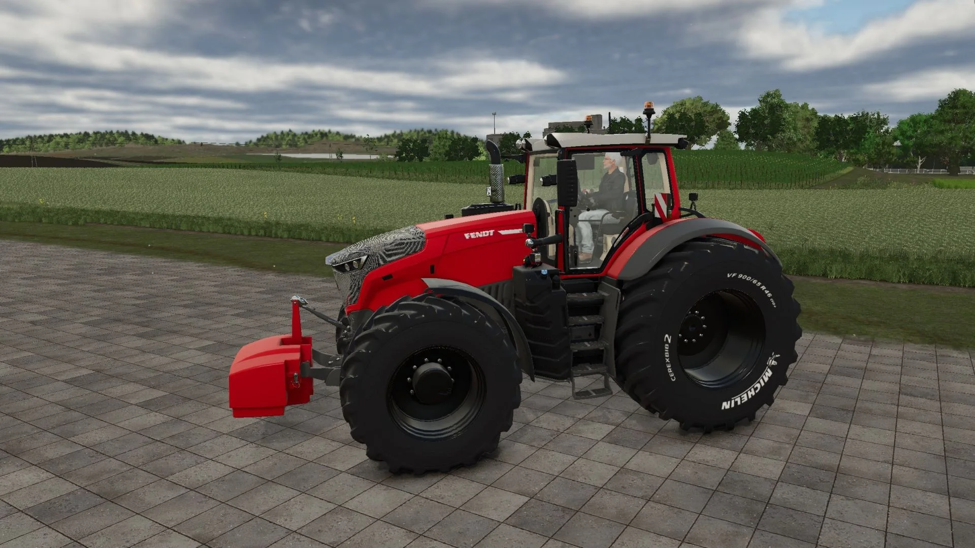 FS25 Fendt 1000 Vario Turbo v1.1 Tractors Mod FS25 Mod Free Download