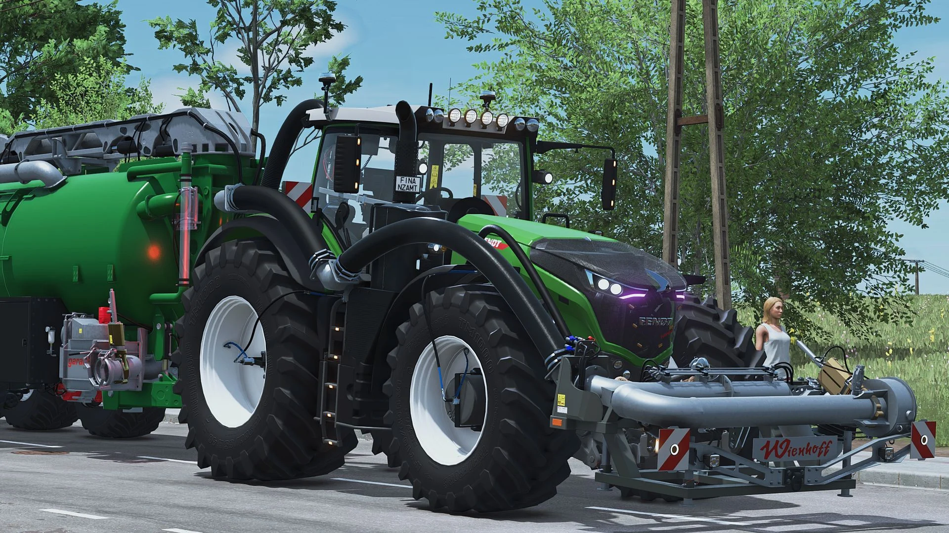 FS25 Fendt 1000 Vario V1.0.0.3 Tractors Mod FS25 Mod Free Download