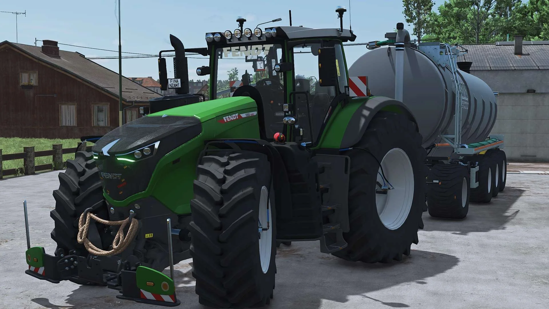 FS25 Fendt 1000 Vario v1.0.0.4 Tractors Mod