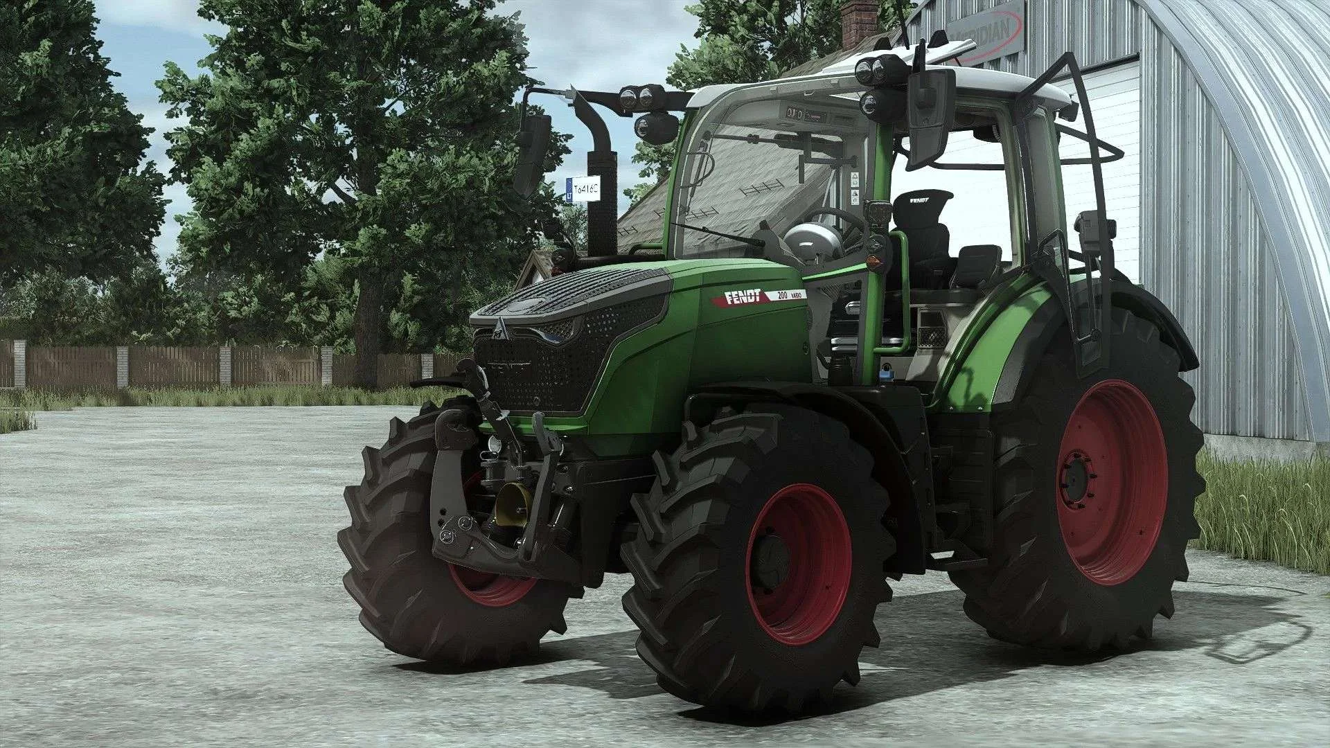 FS25 Fendt 200 Vario Gen3 v1.0.0.1 Tractors Mod