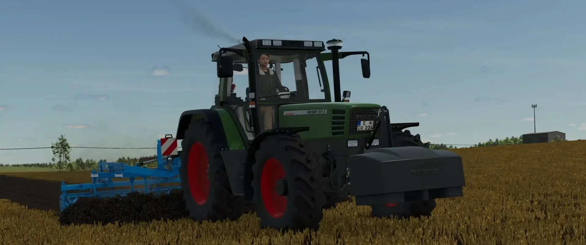 FS25 Fendt 500 Favorit v1.0 Tractors Mod FS25 Mod Free Download