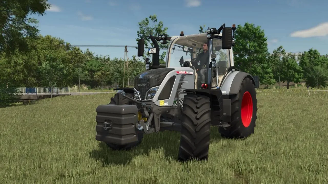 FS25 Fendt 500 Vario (200hp + colors) V1.0 Tractors Mod FS25 Mod Free Download