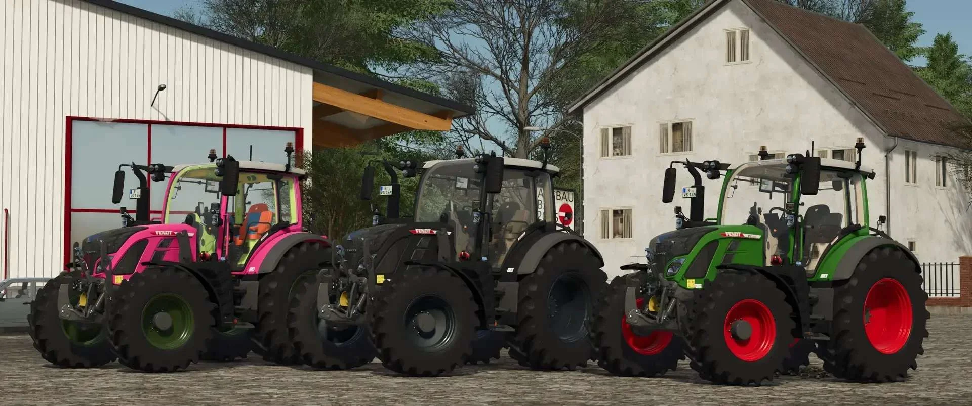 FS25 Fendt 500 Vario Series Edited v1.0 Tractors Mod FS25 Mod Free Download