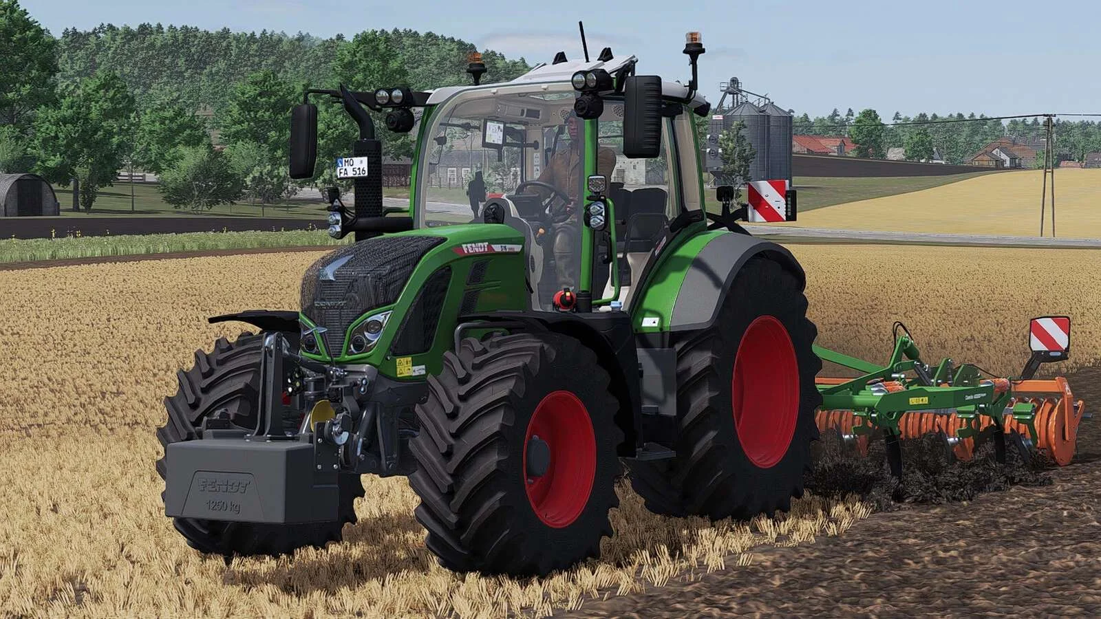 FS25 Fendt 500 Vario Series v1.0.0.1 Tractors Mod FS25 Mod Free Download