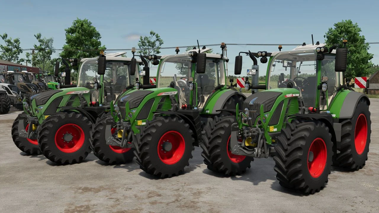 FS25 Fendt 500 Vario Series V1.1 Tractors Mod