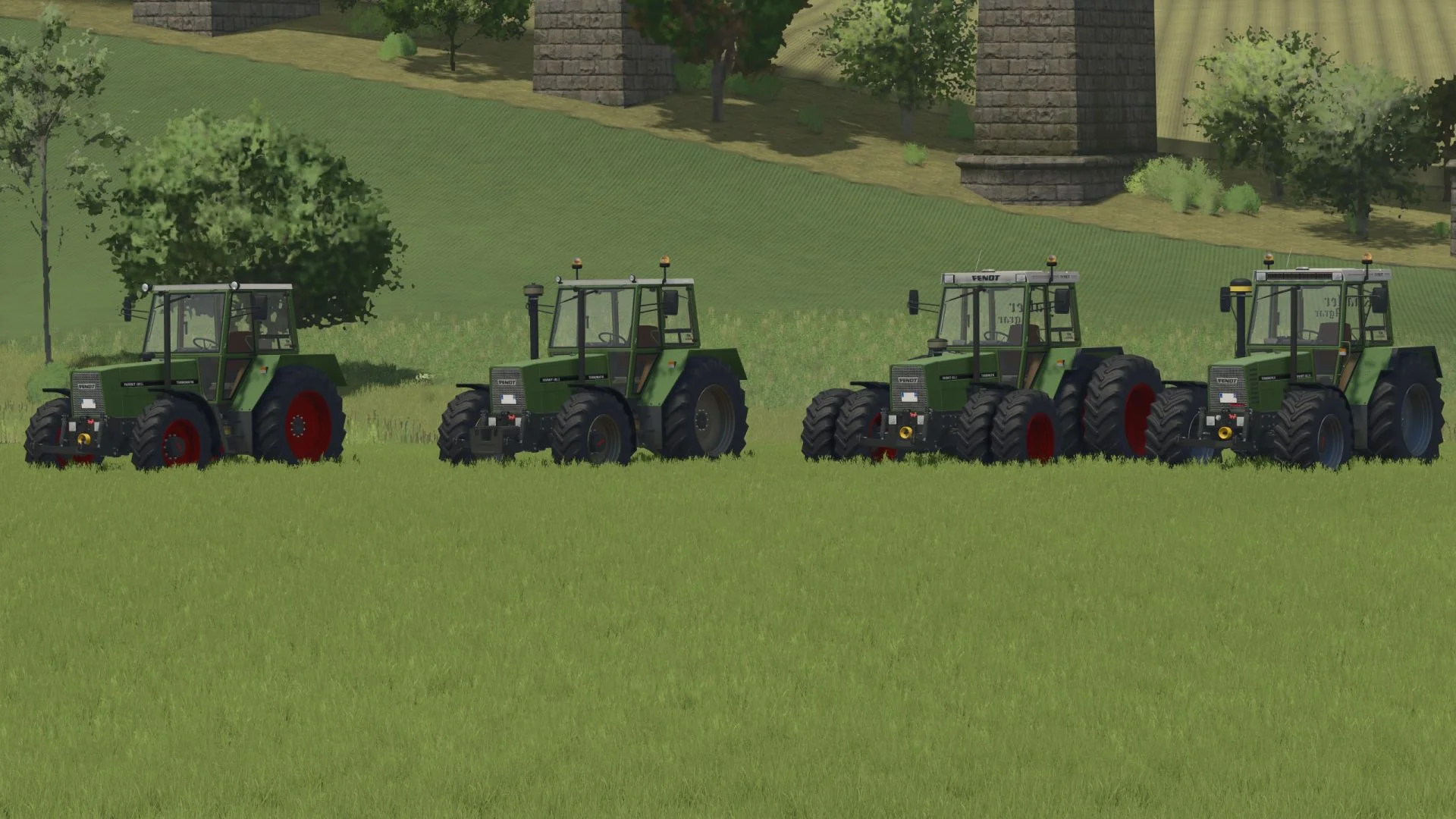 FS25 Fendt 600 LSA Pack V1.0.0.1 Tractors Mod FS25 Mod Free Download