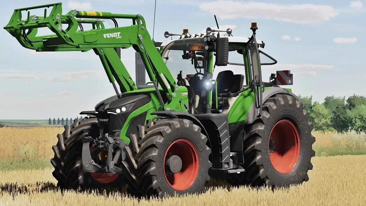 FS25 Fendt 600 Vario Gen7 Series v1.0 Tractors Mod FS25 Mod Free Download
