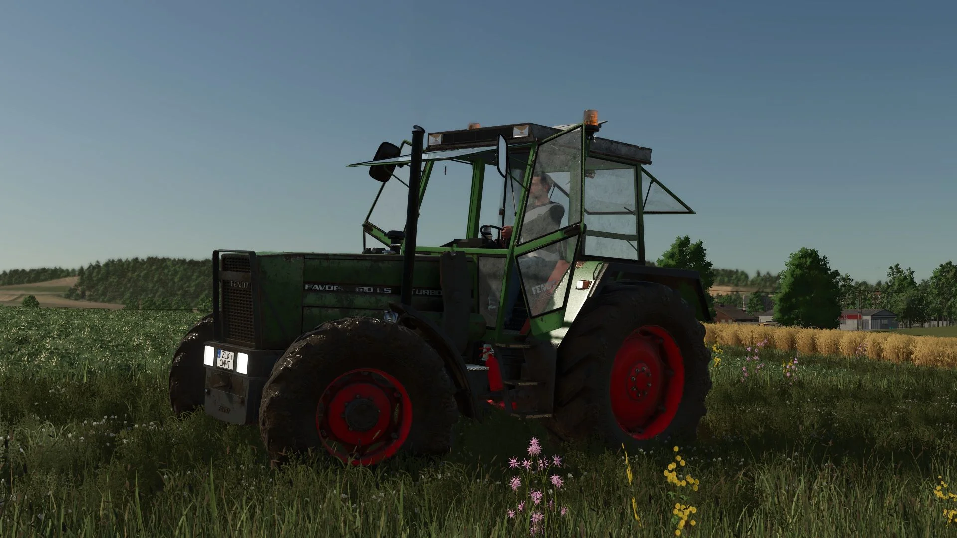 FS25 Fendt 610 LS Turbomatik V1.0.0.2 Tractors Mod