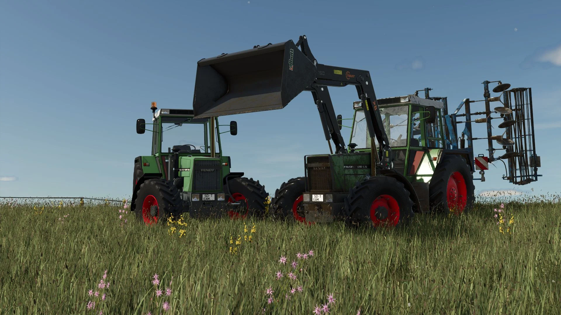 FS25 Fendt 610 LS Turbomatik v1.0 Tractors Mod