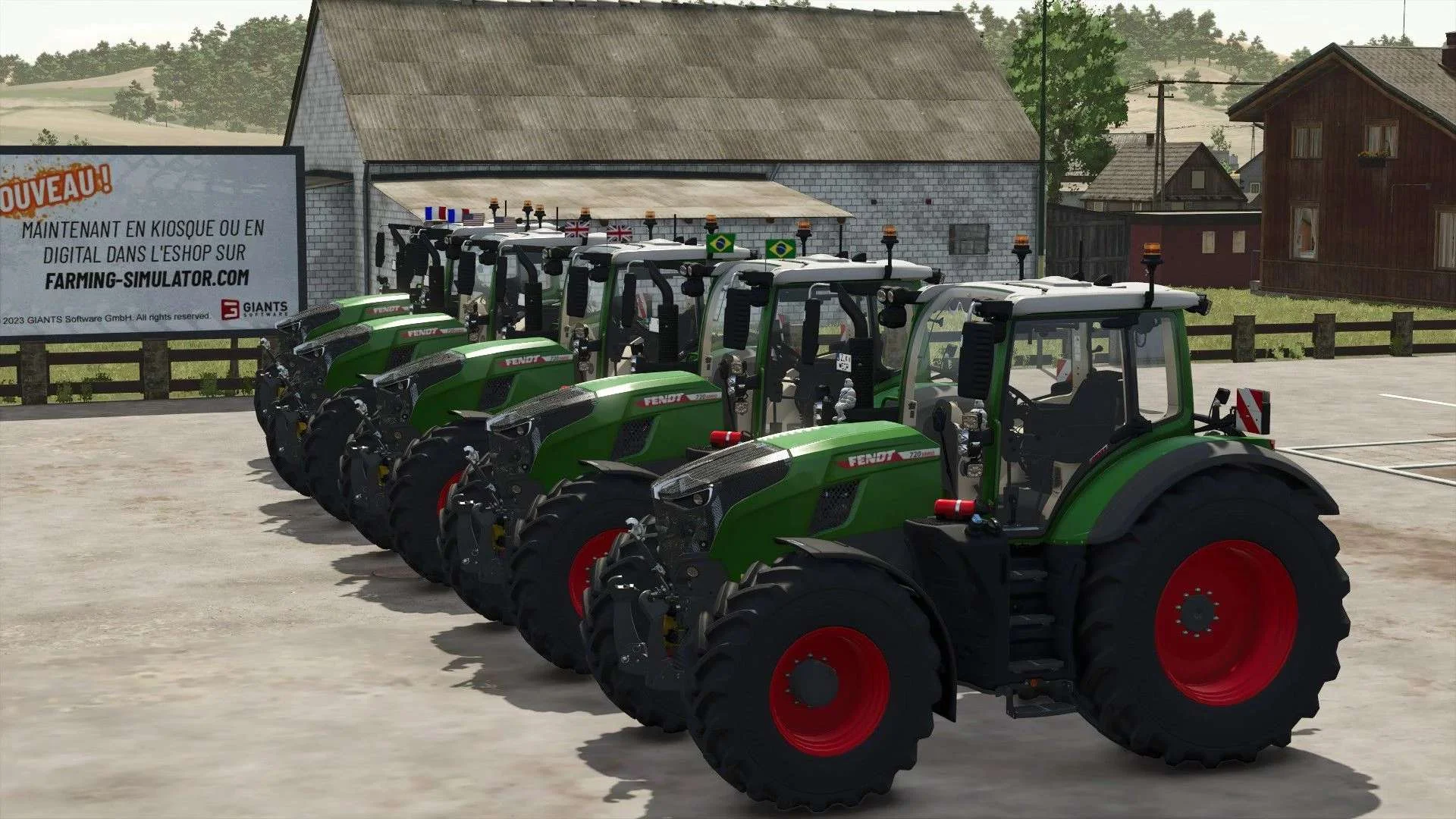FS25 Fendt 700 Edit v1.1.0.1 Tractors Mod FS25 Mod Free Download