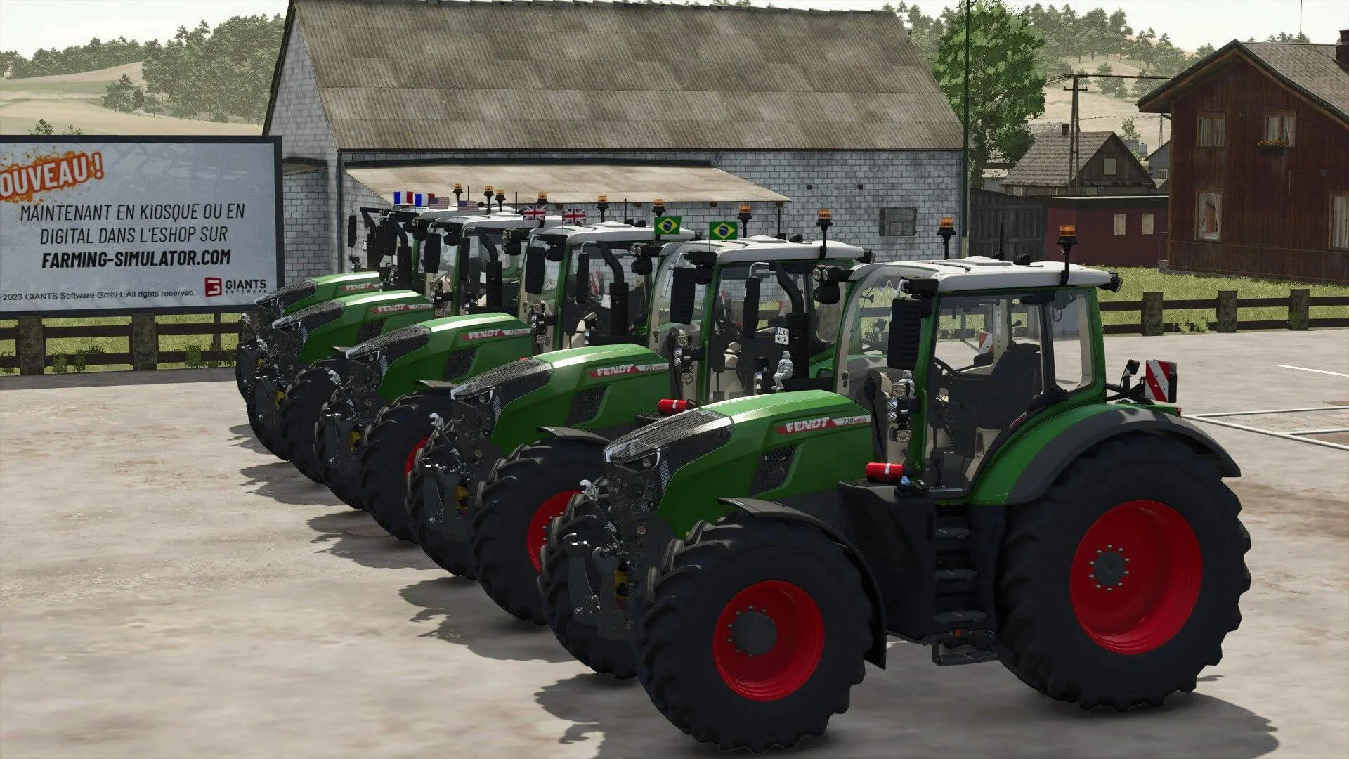 FS25 Fendt 700 Edit v1.1 Tractors Mod FS25 Mod Free Download