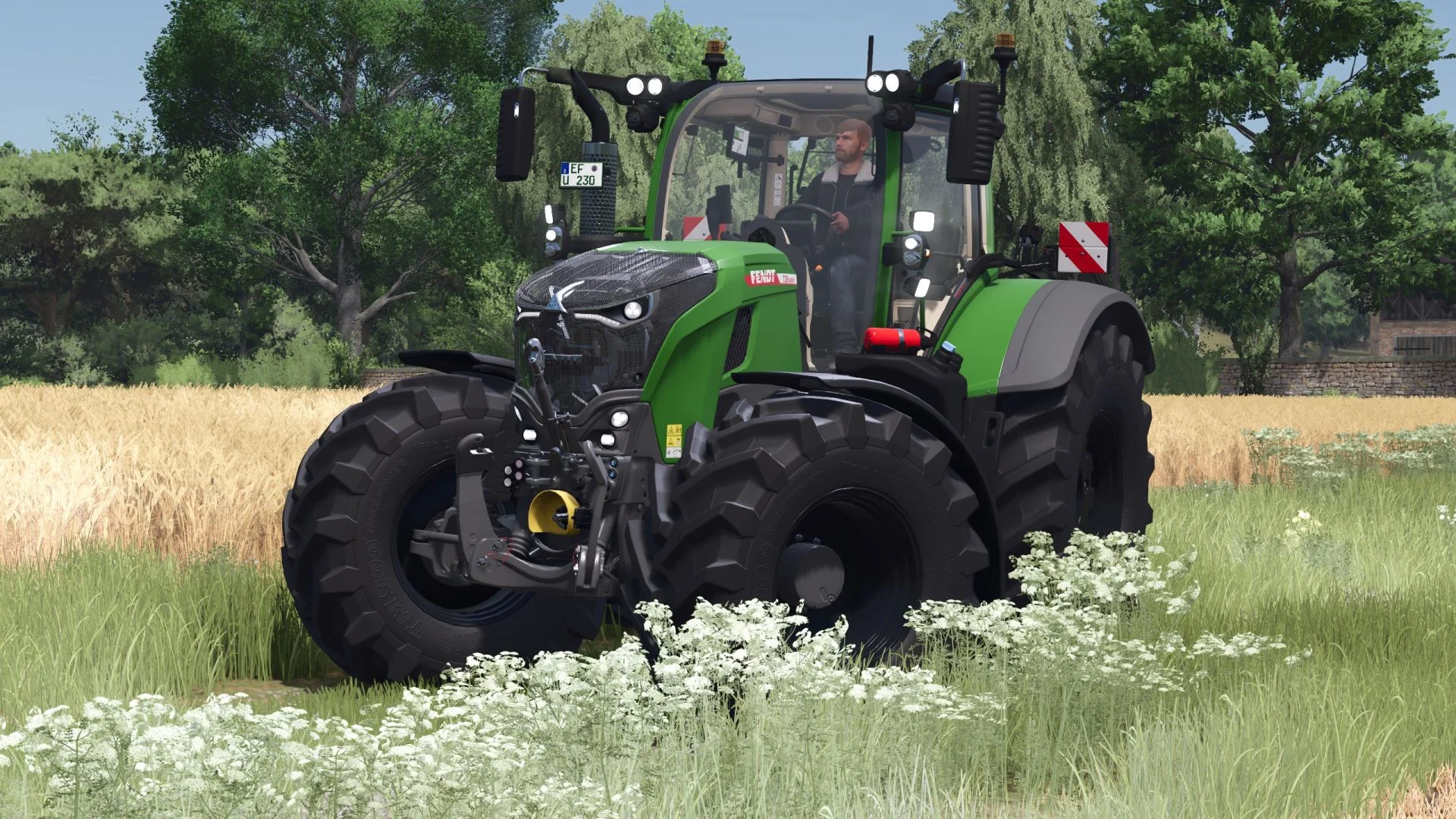 FS25 Fendt 700 V1.0 Tractors Mod FS25 Mod Free Download