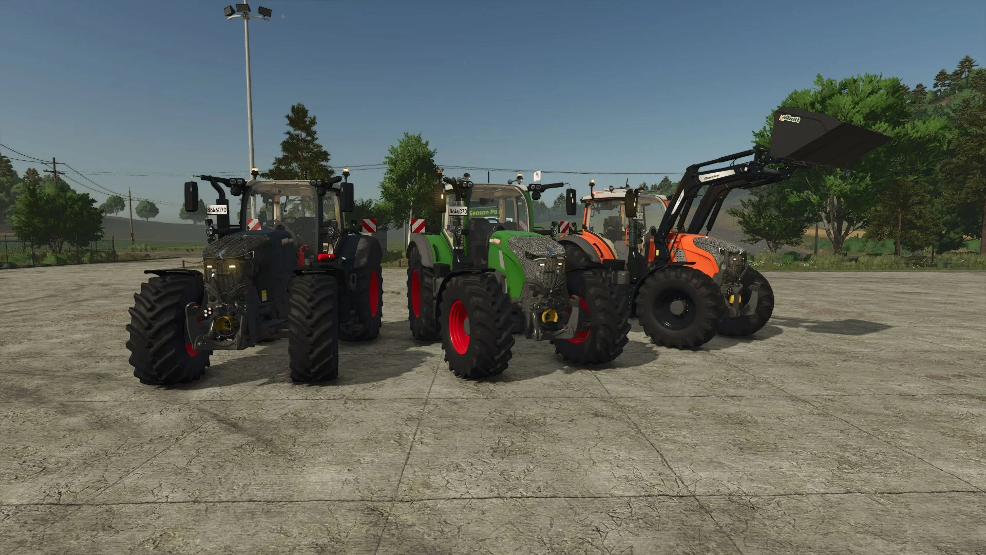 FS25 Fendt 700 Vario Edit V1.3 Tractors Mod FS25 Mod Free Download