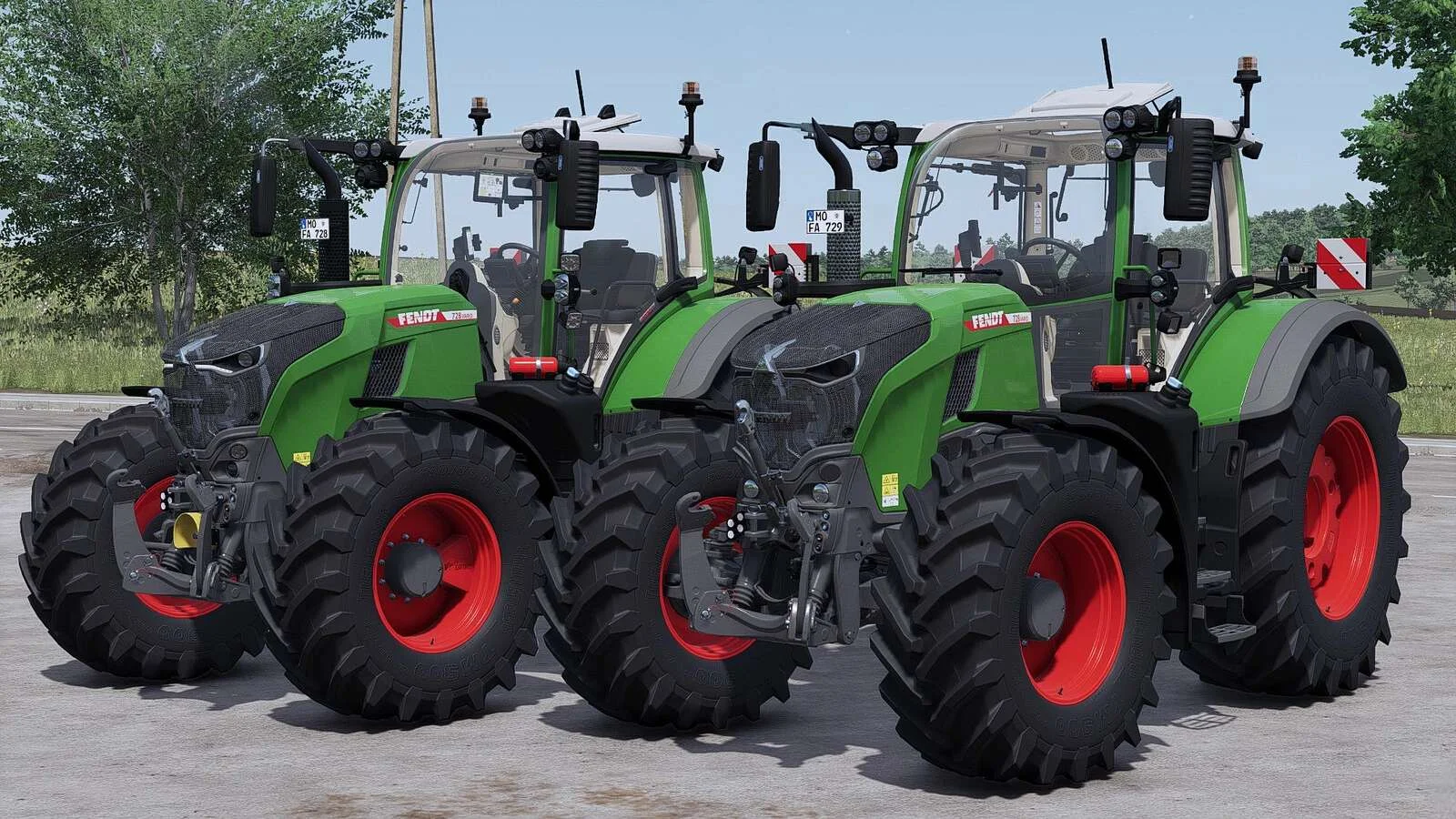 FS25 Fendt 700 Vario Series v1.1.0.1 Tractors Mod FS25 Mod Free Download