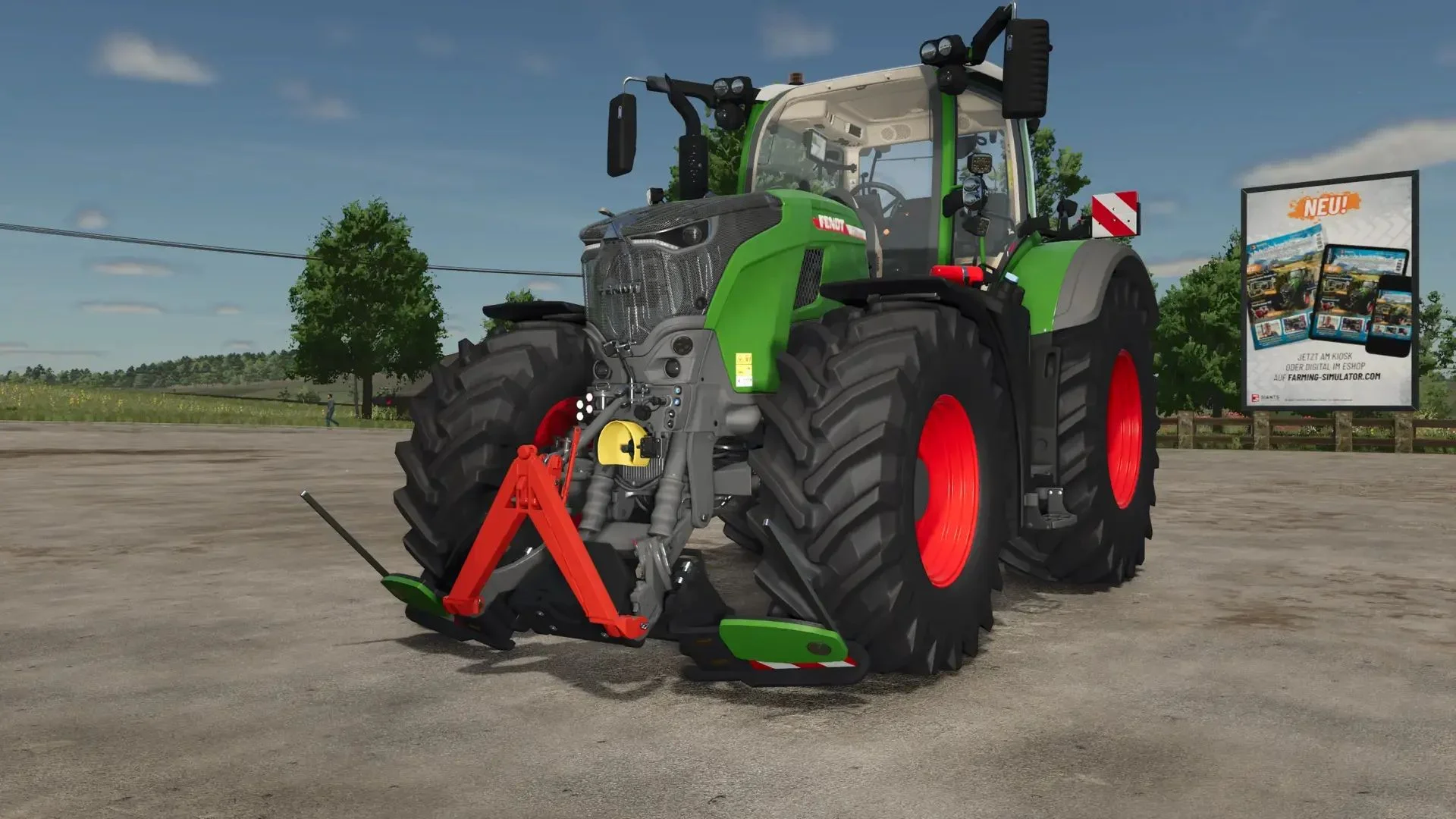 FS25 Fendt 700 with Agribumper V1.0.1 Tractors Mod FS25 Mod Free Download
