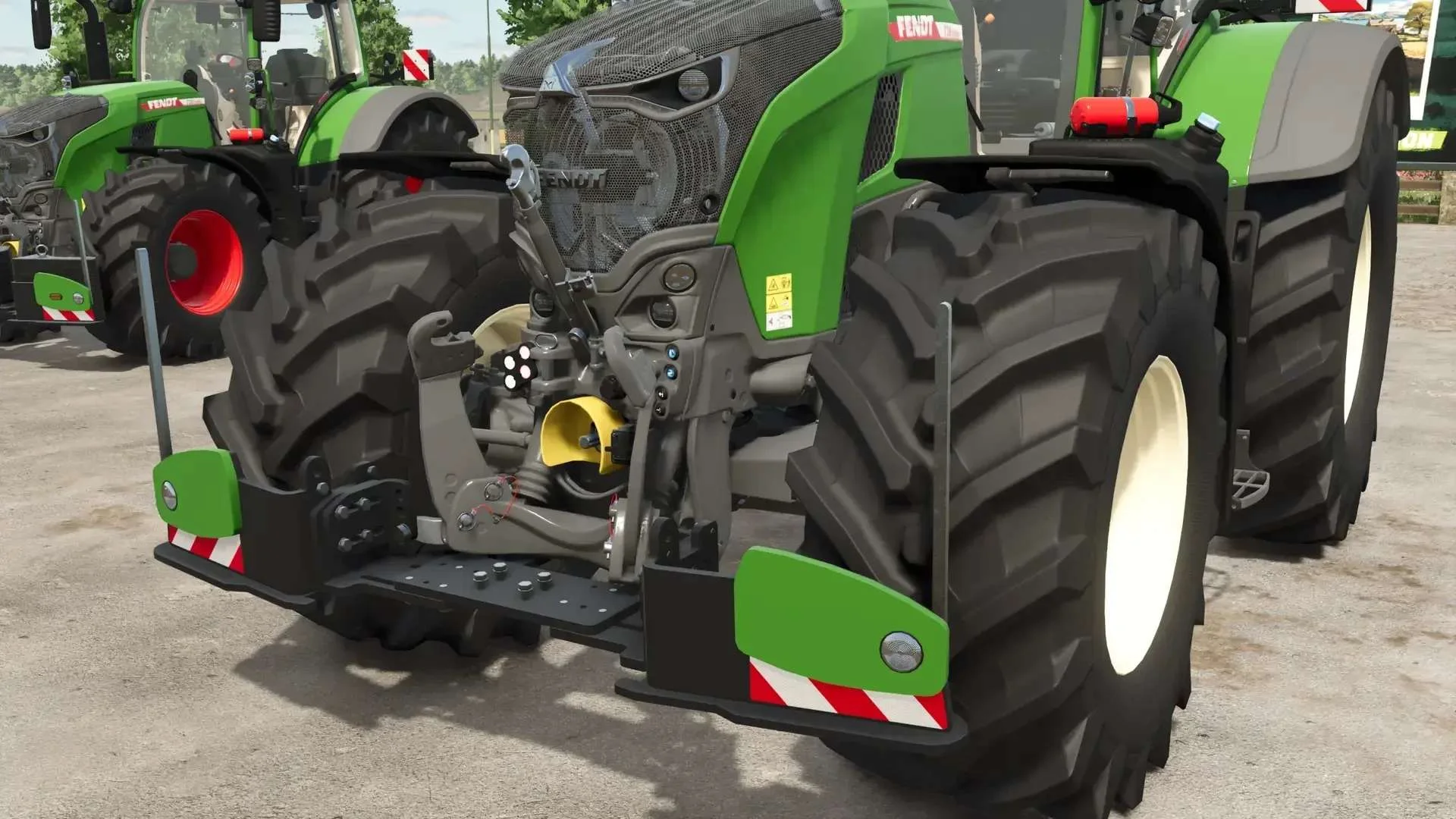 FS25 Fendt 700 with Agribumper V1.0.8.1 Tractors Mod FS25 Mod Free Download