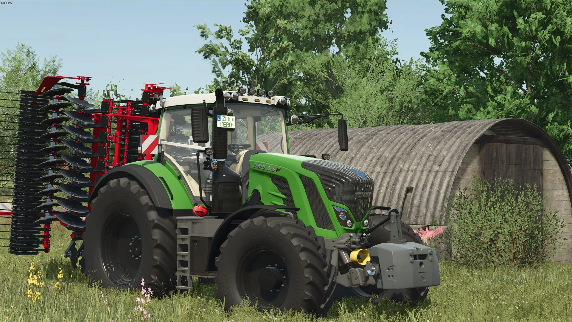 FS25 Fendt 800 S4 V1.2 Tractors Mod FS25 Mod Free Download