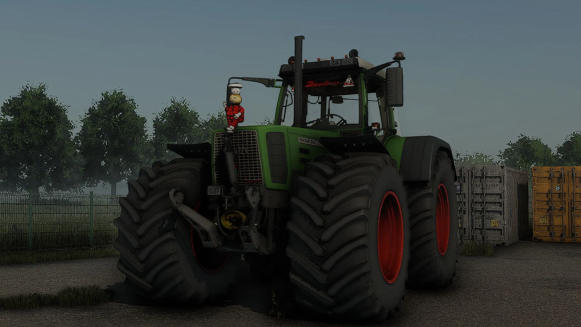 FS25 Fendt 800 Turboshift V1.0 Tractors Mod FS25 Mod Free Download
