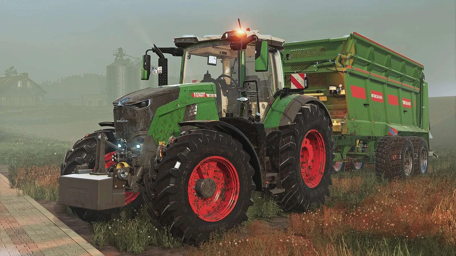 FS25 Fendt 800 Vario Gen5 v1.1 Tractors Mod
