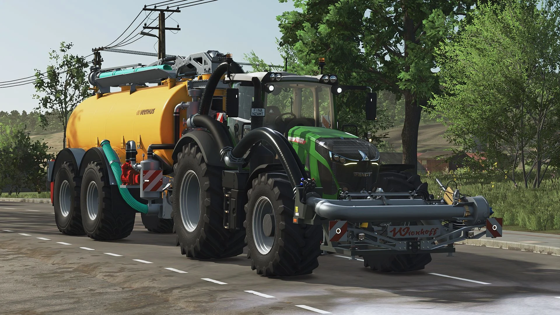 FS25 Fendt 900 Agribumper V1.0.6.6 Tractors Mod FS25 Mod Free Download
