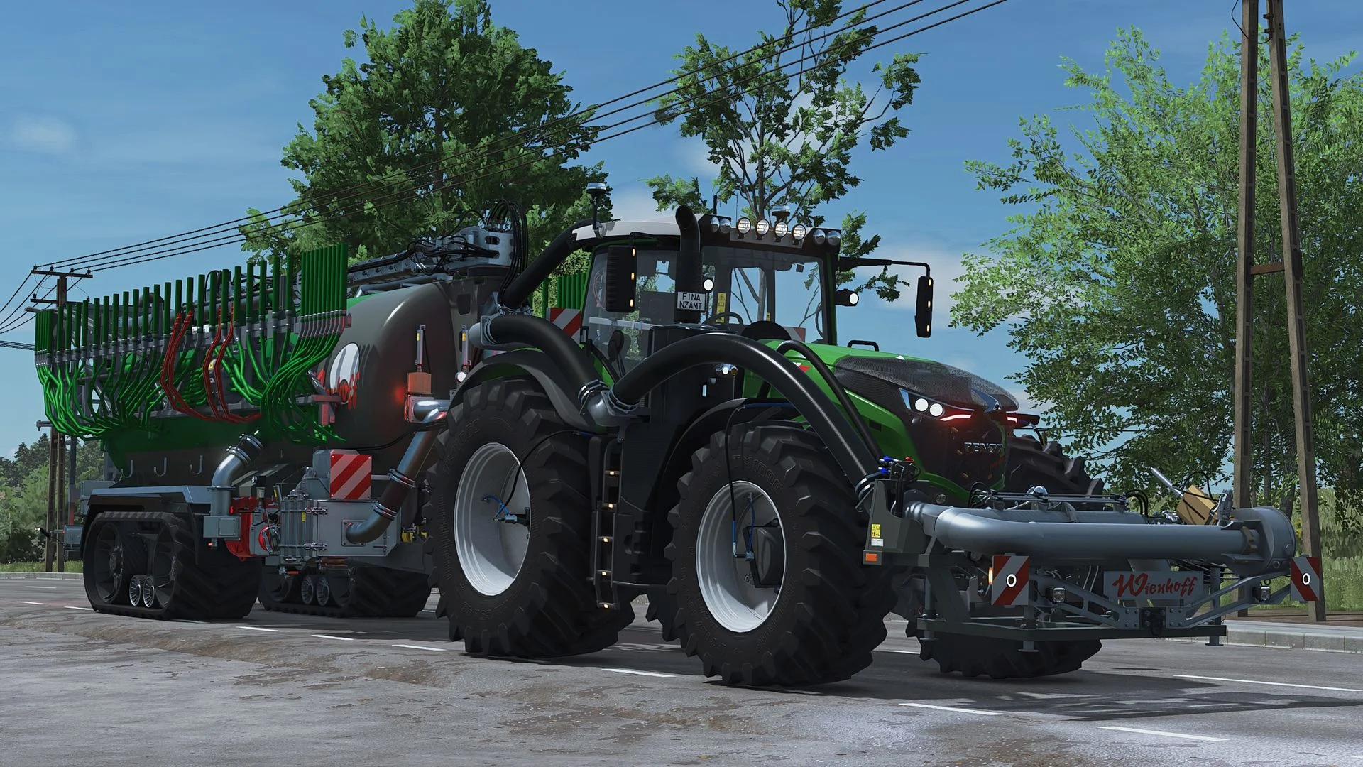FS25 Fendt 900 Agribumper V1.0.9.1 Tractors Mod FS25 Mod Free Download
