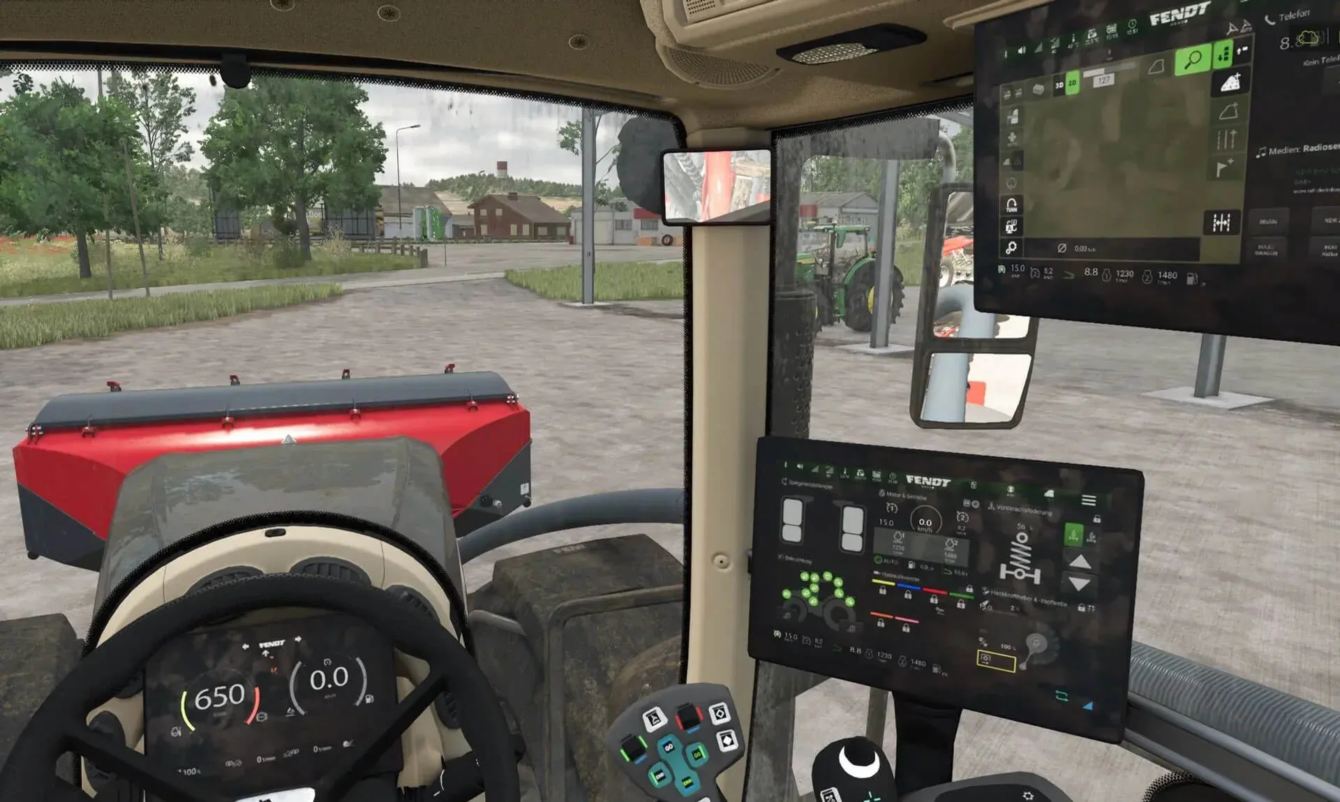 FS25 Fendt 900 Dark Screen V1.0 Tractors Mod FS25 Mod Free Download