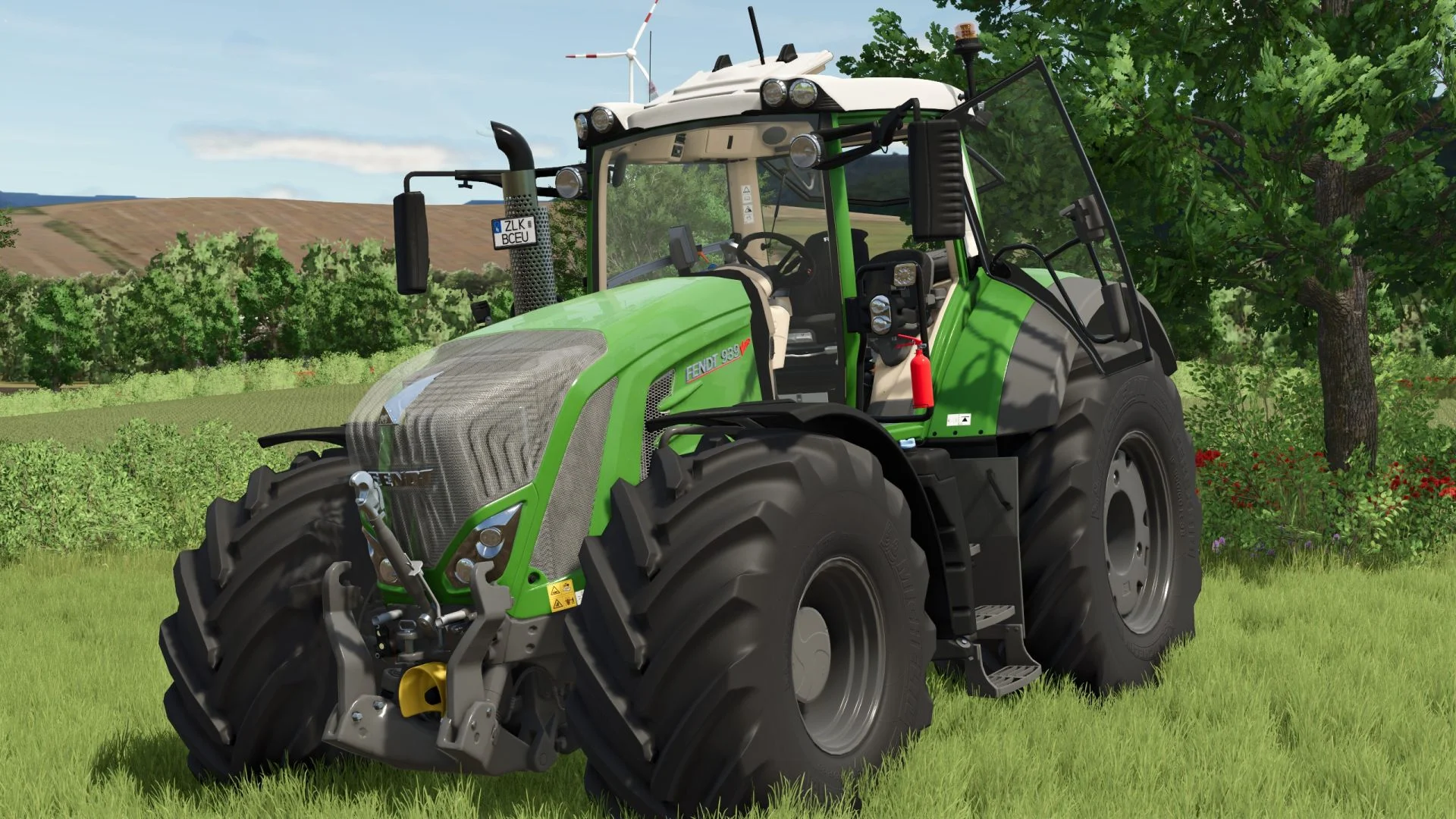 FS25 Fendt 93x Vario S4 V1.0.0.1 Tractors Mod FS25 Mod Free Download