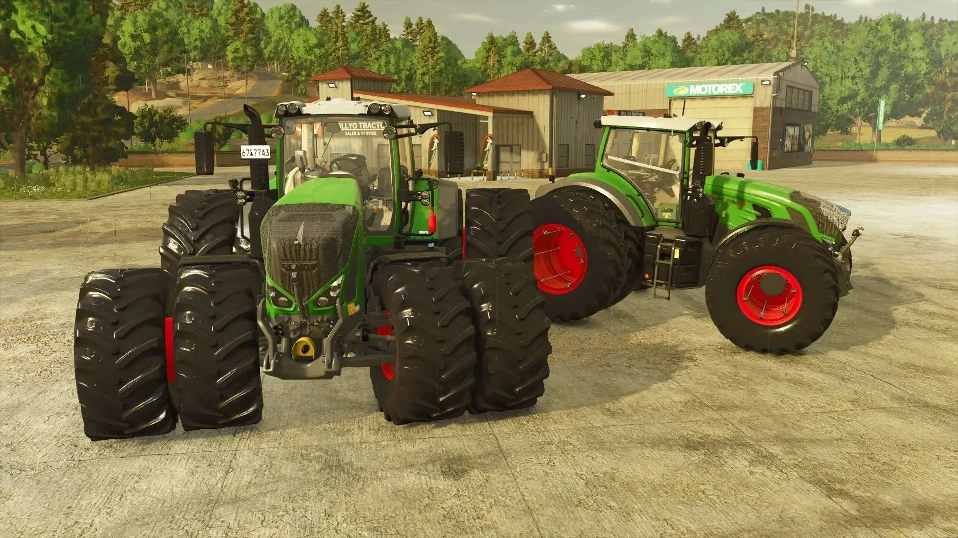 FS25 Fendt 93x Vario S4 v1.0.0.2 Tractors Mod FS25 Mod Free Download